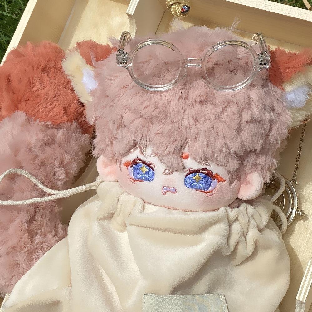 Cotton Doll Customization 15 cm Brushed Rabbit Fur Star Doll 20 cm Embossed Rabbit Fur With skeleton