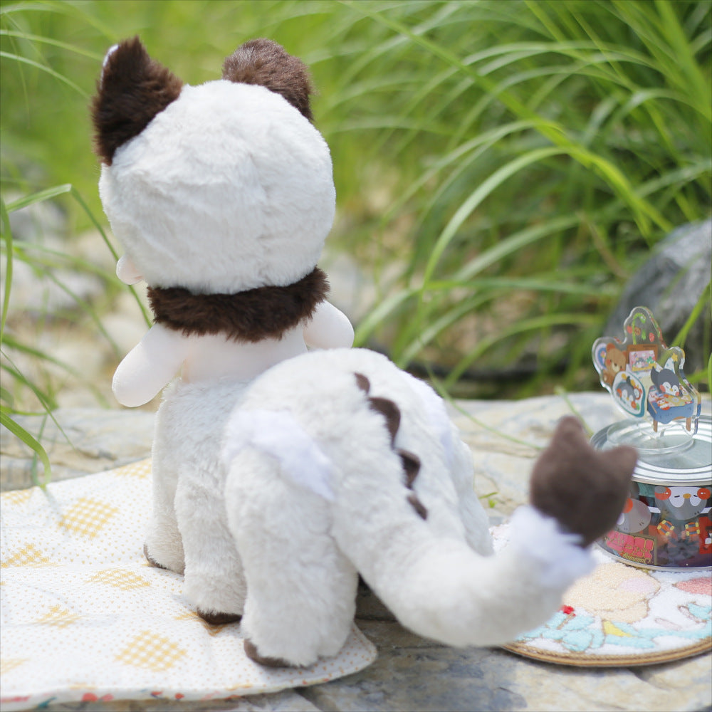 20 cm Yuansheng Cotton Doll Animal Body Rabbit Fur Universal Cute With Tail