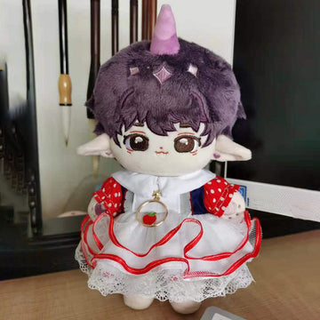 20 cm with Skull Humanoid Doll Cute Version Super Star Doll Cotton Doll Stock Magic Horse Nude Doll