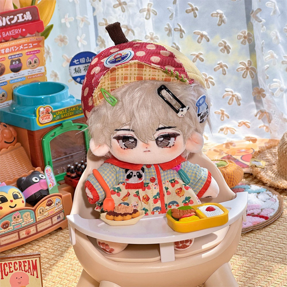 20 cm Cotton Doll Washed Rabbit Fur Male Baby Mocha Cute Version Star Doll In Stock