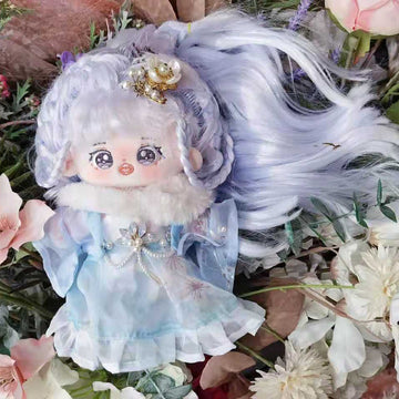 Cotton Doll Customized Deposit Synthetic Fiber Hair Plush Doll Cute Version Super Star Doll  Sample Cost