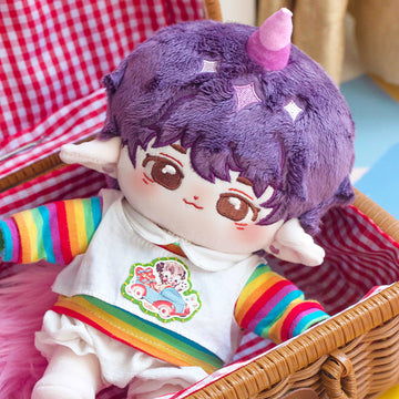 20 cm Cotton Doll Unicorn with Skeleton Humanoid Doll Cute Version Super Star Doll Stock