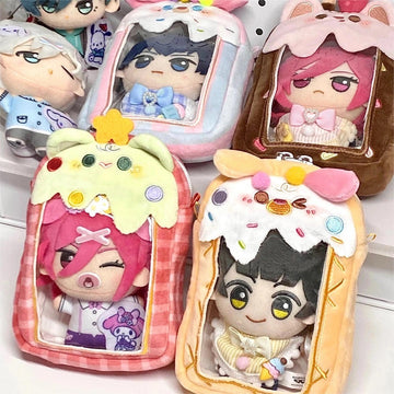 10 cm Cotton Doll Bag Four-Color PVC Vision Nunu Doll Bag